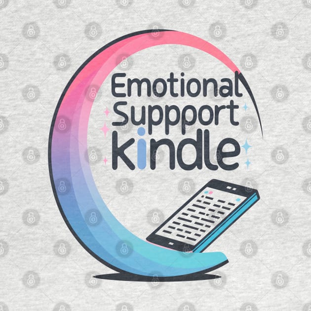 Emotional Support Kindle by nightmarehocuspocus